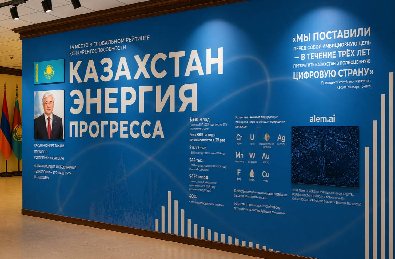 Казахстан — энергия прогресса